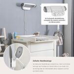 reer Wickeltischstrahler FeelWell 2in1, Standheizstrahler und Wandmontage, 2 Heizstufen, Timer, Kippsicherung, geprüft nach Medizinstandard – Bild 9