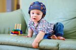 SafeheadBABY Weicher Lauflernhelm für Babys, Babyhelm Sporty, Kopfschutz für Babys, Kopfumfang 40-52 cm – Bild 8