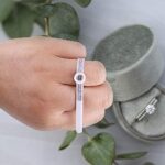 Meowoo Ringmassband Ringgrössenmesser EU Grösse 41-76, Messen Sie Schnell die Ringgrösse – Bild 3
