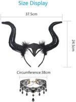 LAMEK Damen Halloween Maskerade Cosplay – Bild 7