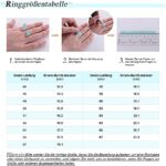 JewelryPalace Wickelring Unendlichkeit Verlobungsring Paar Eheringe Ring Silber 925 Damen, Zirkonia Silberringe Trauringe Damenring Hochzeitsringe Antragsring Memoirering Ringe Set, Damen Schmuck – Bild 6