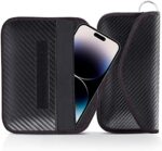lanpard Keyless Go Schutz Autoschlüssel Faraday Bag 2X Gross Autoschlüssel Schutz Keyless RFID Funk Schlüssel Blocker Tasche Hülle