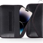 lanpard Keyless Go Schutz Autoschlüssel Faraday Bag 2X Gross Autoschlüssel Schutz Keyless RFID Funk Schlüssel Blocker Tasche Hülle