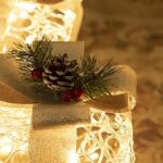 DELICHTER LED Weihnachtsdeko, 3PK Boxen weiss Acryl Weihnachten Boxen Lichter für Innen Aussen beim Tannenbaum – Bild 6