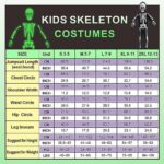 Sincere Party Skelett-Kostüm für Kinder Glow in the Dark Skelett-Halloween-Kostüme für Jungen und Mädchen – Bild 7