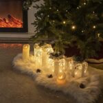 DELICHTER LED Weihnachtsdeko, 3PK Boxen weiss Acryl Weihnachten Boxen Lichter für Innen Aussen beim Tannenbaum – Bild 7
