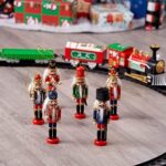 The Twiddlers 6 Traditionelle Weihnachts Nussknacker aus Holz, 13cm - Christbaumschmuck Weihnachtsschmuck – Bild 6