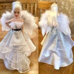 FEPITO 16 Stücke Weiss Weihnachtsschmuck Fantasie Engel Weisse Feder Flügel Ornament für Weihnachtsfeier Dekoration DIY Handwerk – Bild 4