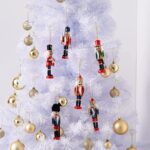 The Twiddlers 6 Traditionelle Weihnachts Nussknacker aus Holz, 13cm - Christbaumschmuck Weihnachtsschmuck – Bild 2