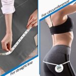 RENPHO Smart Körperumfangmassband, Bluetooth Massband zum Messen der Körperumfänge von Bizeps, Brust, Hüfte, Waden, Oberschenkel und Hals, Fitnessmassband in CM Oder Zoll – Bild 7