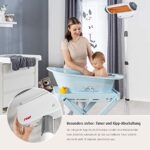 reer Wickeltischstrahler FeelWell 2in1, Standheizstrahler und Wandmontage, 2 Heizstufen, Timer, Kippsicherung, geprüft nach Medizinstandard – Bild 8