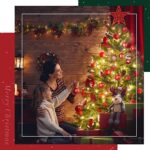 SOLEDI® 128er Set Premium Weihnachtskugeln - Robuste und Sichere Christbaumschmuck Set mit Aufhängen - Christbaumkugeln Bunt, Mehrweg Weihnachtsdeko – Bild 6