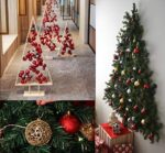 ilauke 100 Weihnachtskugeln Christbaumkugeln Set changierend glänzend glitzernd matt Christbaumschmuck bis Ø 6 cm -Baumschmuck Kunststoff Weihnachten Deko Anhänger – Bild 7