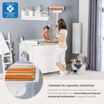 reer Wickeltischstrahler FeelWell 2in1, Standheizstrahler und Wandmontage, 2 Heizstufen, Timer, Kippsicherung, geprüft nach Medizinstandard – Bild 10