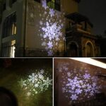 LED Schneeflocken Projektor – Weihnachtsbeleuchtung aussen & innen, wasserdicht IP65, Deko für Party & Hochzeit – Bild 5