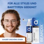 BEARDIX Bartwuchsmittel für Männer mit spärlichem Bartwuchs - Profi Bartserum für ein kräftigeres Bart Wachstum mit preisgekröntem Wirkstoff Redensyl - Belegte Wirkung für mehr Bartwachstum – Bild 4