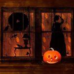 DealKits Halloween Deko Stoff, 600 x 120 Schwarz Dekogewebe für Halloween Party Dekoration, Gruseliges Tuch sorgt für mystische Stimmung, Der Fetztenstoff ist für die Türen Hallen Veranden Fenster – Bild 6