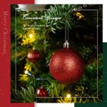 SOLEDI® 128er Set Premium Weihnachtskugeln - Robuste und Sichere Christbaumschmuck Set mit Aufhängen - Christbaumkugeln Bunt, Mehrweg Weihnachtsdeko – Bild 7