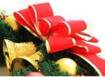 AcserGery Weihnachtskranz mit Kugel, Schleife, Weihnachten Dekor – Bild 5