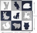Hakuna Matte grosse Puzzlematte für Babys 1,8x1,8m – schadstofffreie, geruchlose Baby Krabbelmatte – Bild 2