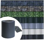 Sichtschutz PVC - Doppelstabmatten Zaunfolie Windschutz blickdicht Windschutz