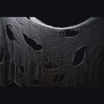 DealKits Halloween Deko Stoff, 600 x 120 Schwarz Dekogewebe für Halloween Party Dekoration, Gruseliges Tuch sorgt für mystische Stimmung, Der Fetztenstoff ist für die Türen Hallen Veranden Fenster – Bild 7