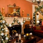 GLITZFAS 12 Stück Glitter Weihnachtsbaum Dekoration, Weihnachtsbaumschmuck Ornament aus Kunststoff, Weihnachten Blumen Dekor, Christbaumanhänger – Bild 7