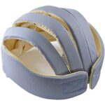 IULONEE Baby Helm Kleinkind Schutzhut Kopfschutz Baumwolle Hut Verstellbarer Schutzhelm – Bild 3