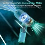 2 in 1 Staubgebläse und Druckluftspray, MECO ELEVERDE 90000U/min Elektrische Staubgebläse, 12Kpa Kabellos Tastatur Reinigung für Laptop, Sofa, 3-Gang Air Duster Luftdruckspray, Typ-C-Schnellladung – Bild 3