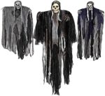 Joyin Hängende Halloween-Dekoration, Skelett, Geist, Sensenmann, 3 Stück – Bild 8