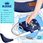 KIDIZ® Babywippe Babyschaukel mit 5 Geschwindigkeitseinstellungen zusammenklappbarer Baby Wippe Schaukel Babyhochstuhl mit Spielbogen Spielzeugen 5 beruhigende Naturgeräusche – Bild 6