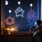 Joomer Halloween Deko Lichterkette,, 8 modi Batteriebetriebene Halloween Lampe für Innen Aussen Garten Tür Haus Balkon Party – Bild 7