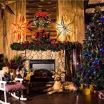 AcserGery Weihnachtskranz mit Kugel, Schleife, Weihnachten Dekor – Bild 7