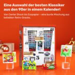 [Boxiland] Nostalgie Adventskalender 2023 | Süßigkeiten aus den 80er, 90er & 2000er Jahren | Kaugummiautomat & Klassiker