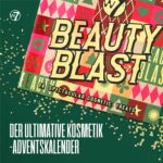 W7 Beauty Blast Adventskalender 2024 – 24 Make-up Überraschungen, tierversuchsfrei, ideales Weihnachtsgeschenk