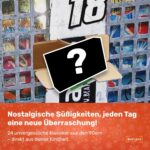 [Boxiland] Nostalgie Adventskalender 2023 | Süßigkeiten aus den 80er, 90er & 2000er Jahren | Kaugummiautomat & Klassiker