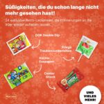 [Boxiland] Nostalgie Adventskalender 2023 | Süßigkeiten aus den 80er, 90er & 2000er Jahren | Kaugummiautomat & Klassiker