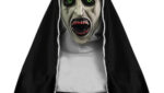 FUFRE Halloween Maske, The Nonne Maske, Halloween Masken Horror Totenkopf Maske Latex Nonne Maske Halloween Schädel Maske für Halloween Kostüm Cosplay Party Totenkopf Halloween Deko