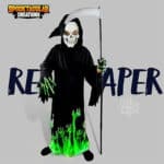 Spooktacular Creations Sensenmann Grim Reaper Kinderkostüm, Deluxe Glow in The Dark Phantom Kinder Kostüm – Bild 2