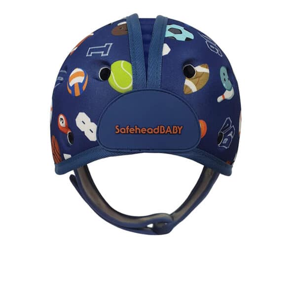 SafeheadBABY Weicher Lauflernhelm für Babys, Babyhelm Sporty, Kopfschutz für Babys, Kopfumfang 40-52 cm