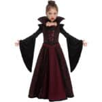 Spooktacular Creations Vampirin Kleid Kostüm für Mädchen Halloween-Dress Up, Halloween Süsses oder Saures, Rollenspiel, Karnevals-Cosplay