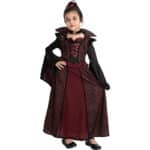 Spooktacular Creations Vampirin Kleid Kostüm für Mädchen Halloween-Dress Up, Halloween Süsses oder Saures, Rollenspiel, Karnevals-Cosplay – Bild 4