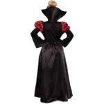 Magicoo Lady Vampirin Vampir Kostüm Kinder Mädchen mit Kragen Halloween – Bild 5