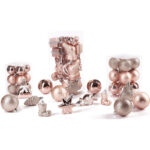 BRUBAKER 77-teiliges Set Weihnachtskugeln Christbaumschmuck - Kunststoff – Bild 6