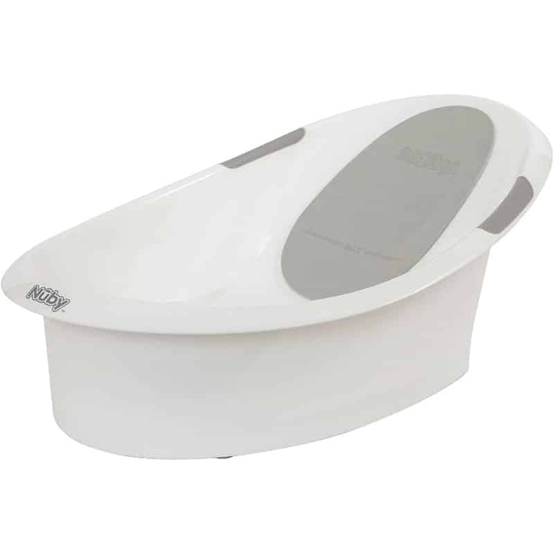 nuby Nuby Dr. Talbot's - Baby-Badewanne mit Rückenlehne aus weiches Schaumstoff - Badewanne für Babys mit rutschfeste Griffe - 0-12 Monate – Bild 1