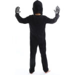 Sincere Party Skelett-Kostüm für Kinder Glow in the Dark Skelett-Halloween-Kostüme für Jungen und Mädchen – Bild 6