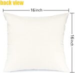 Weihnachtskissen Kissen Weihnachten Kissenbezug KissenhüLle Weihnachtskissenbezug Dekokissen Xmas Deko Hirsch weiss Christmas Pillow Cushion Covers Polyester – Bild 2
