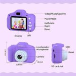 Kinder Kamera, 2.0”Display Digitalkamera,Geschenke für 3 4 5 6 8 7 9 10 11 Jahre Jungen und mädchen, 1080P HD Anti-Drop Fotoapparat für Geburtstagsgeschenk Weihnachten Spielzeug – Bild 6