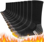Tmani Thermosocken Herren Damen Socken 39-42 43-46 Warme Wintersocken Atmungsaktive Feuchtigkeitsableitende Gepolstert Antiblasen Polsterung Wandersocken 35-38 47-50 Arbeitssocken Sportsocken