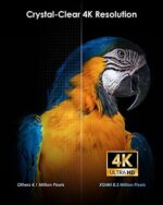 XGIMI Horizon Pro 4K Beamer Heimkino, DLP 4K Beamer, 1500 ISO Lumen, 200 Zoll, Videoprojektor mit WiFi Bluetooth, 8W Harman/Kardon Lautsprecher, Android TV 10.0, HDR10 und HLG – Bild 2